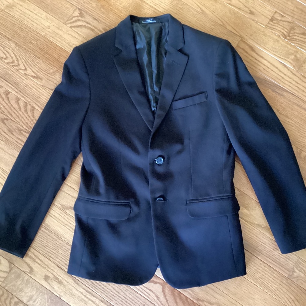 Boys Calvin Klein Black Blazer Suit Jacket